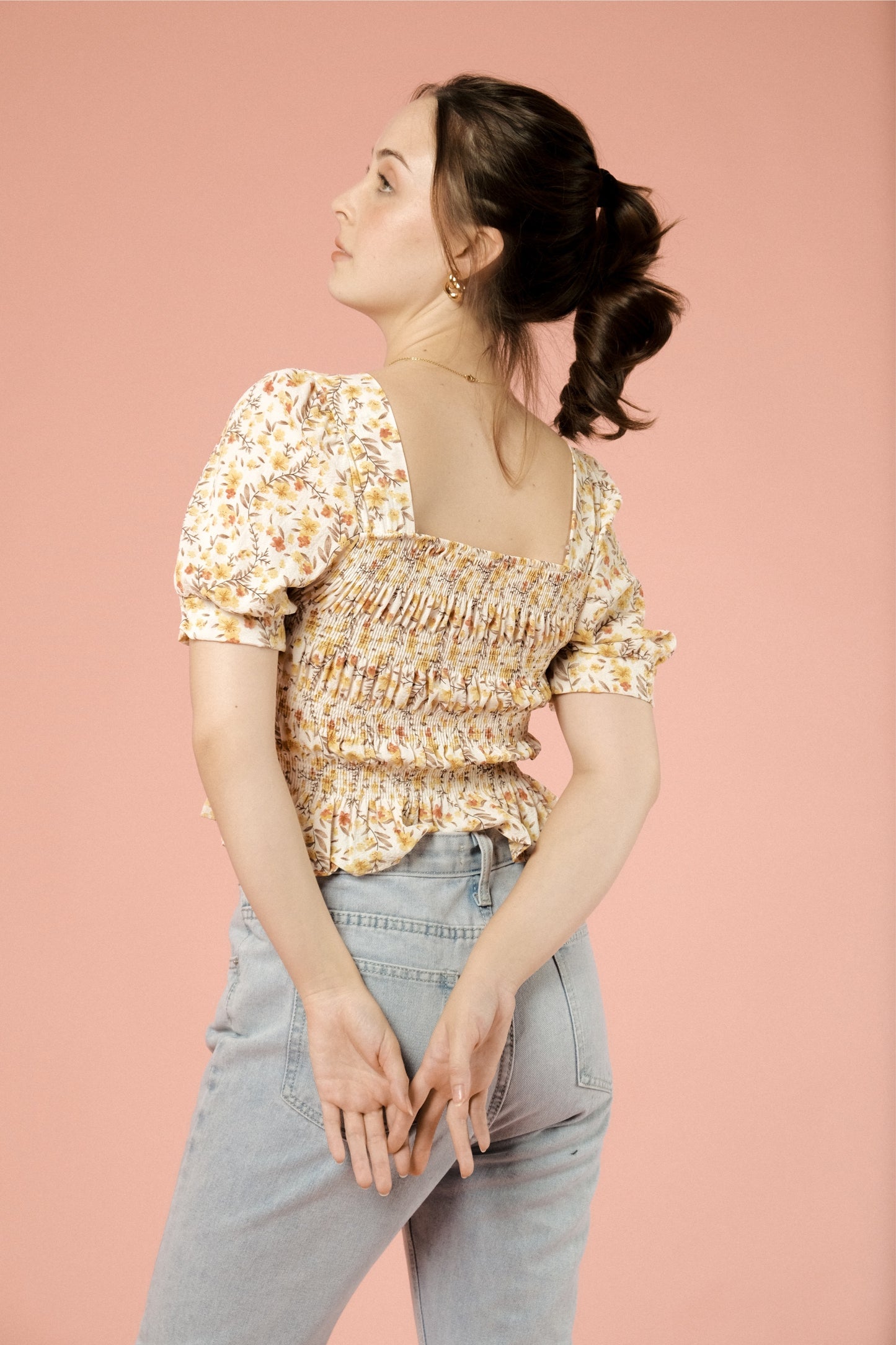 FREYA TOP IN YELLOW