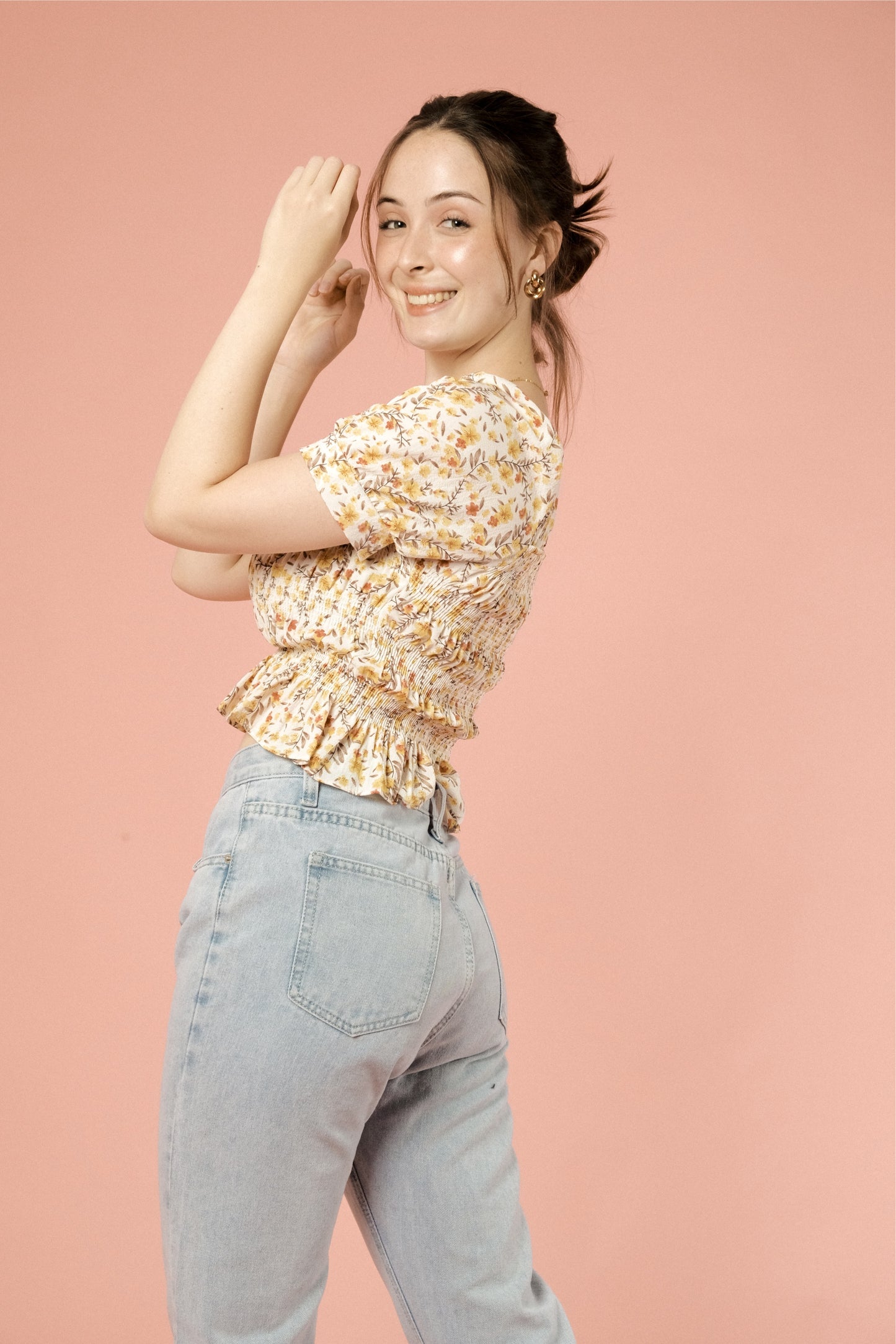 FREYA TOP IN YELLOW