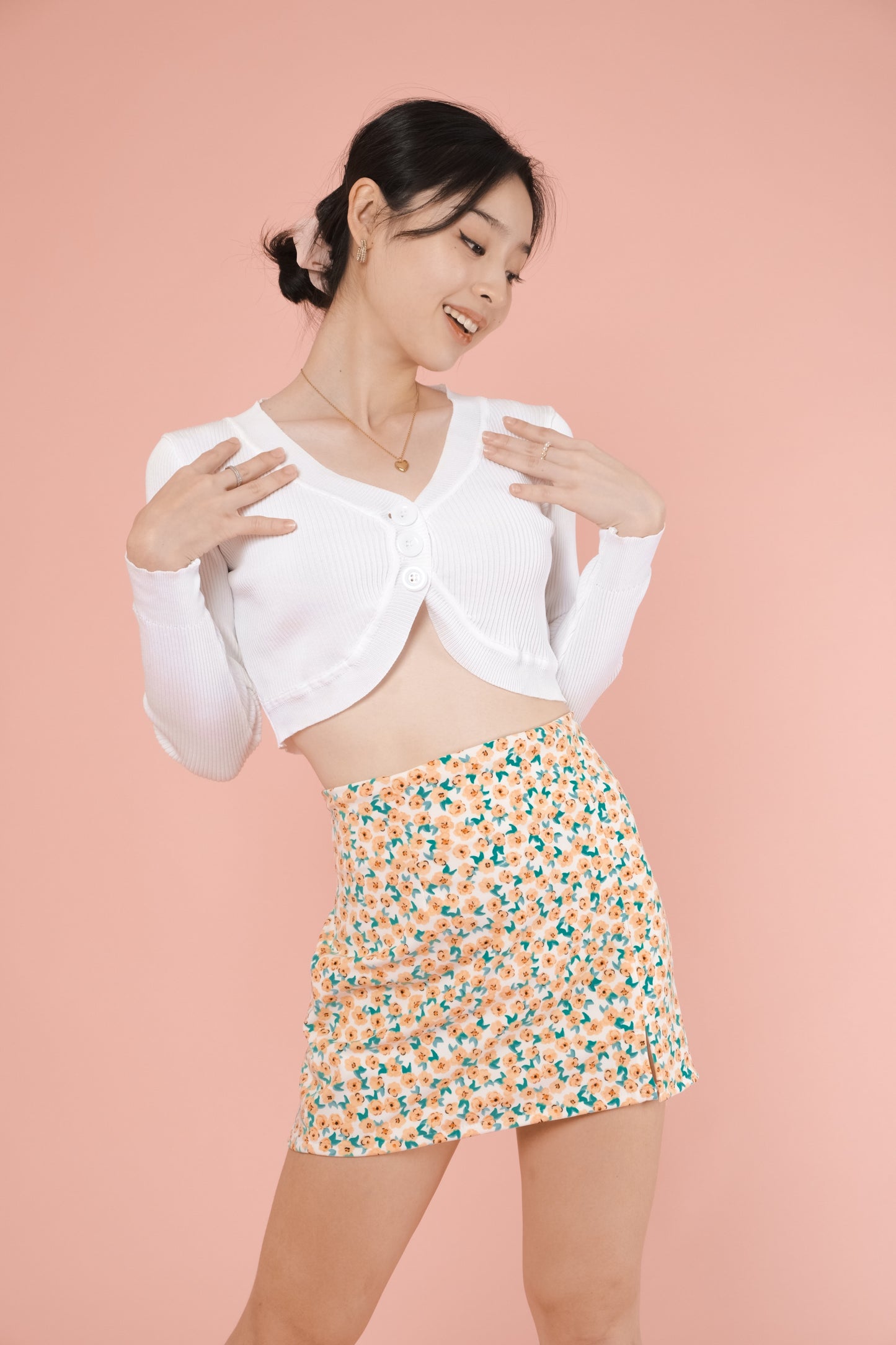 HAZEL TOP IN WHITE