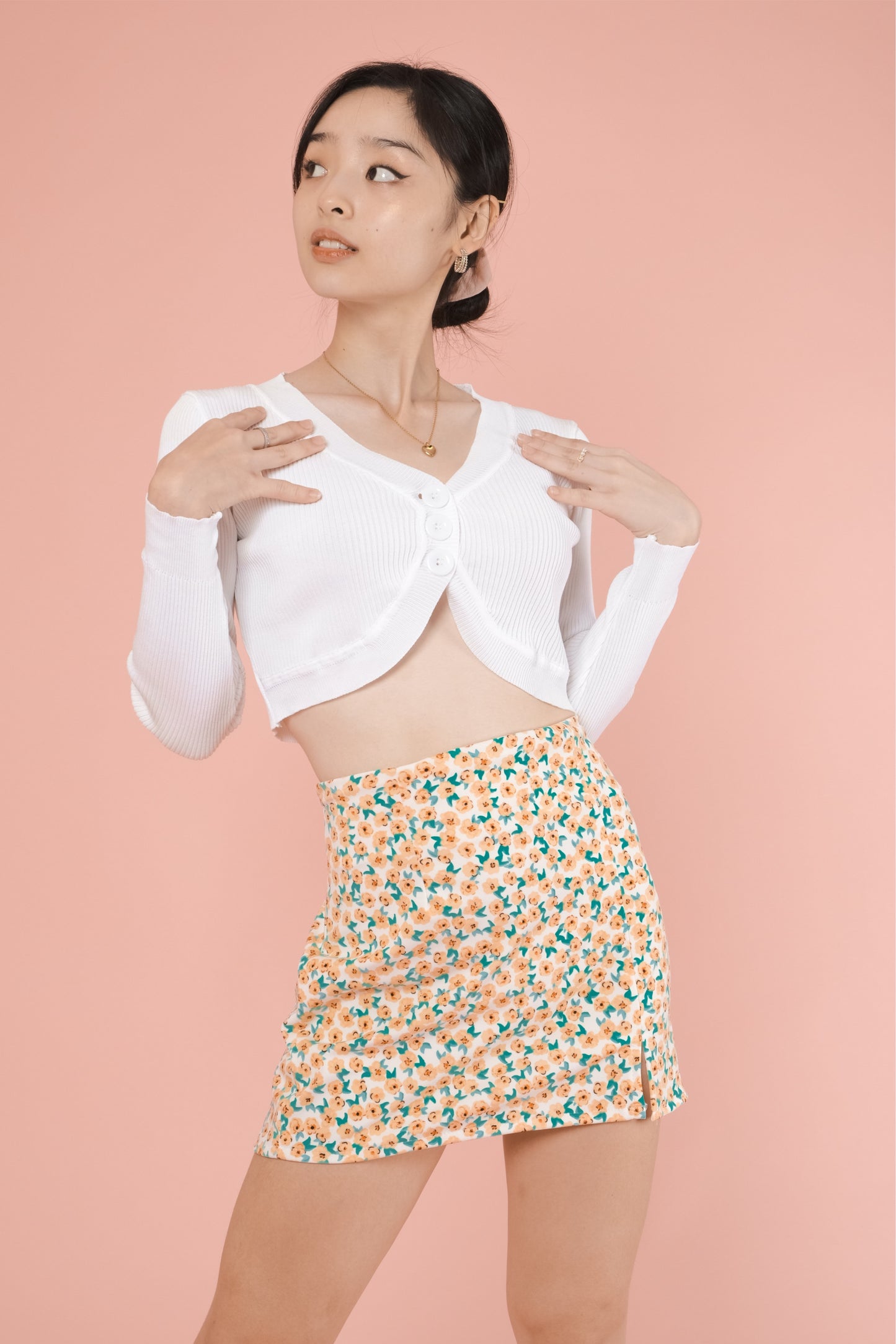 HAZEL TOP IN WHITE