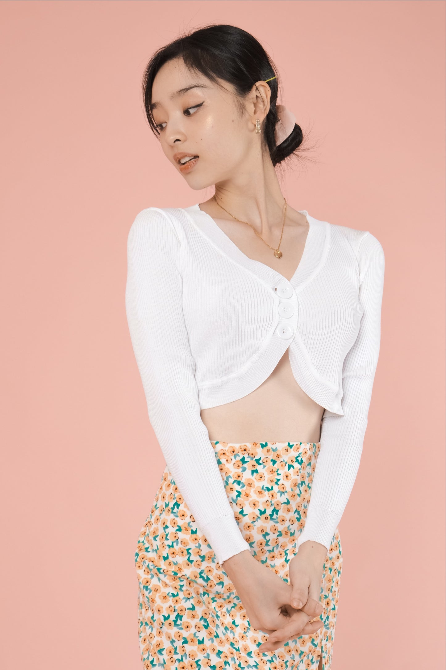 HAZEL TOP IN WHITE