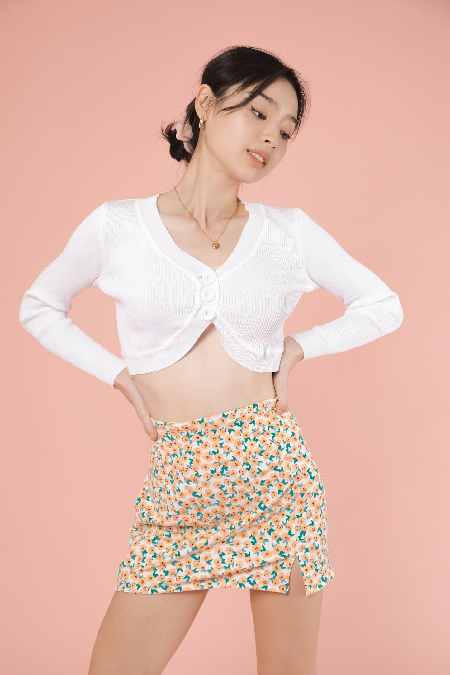 HAZEL TOP IN WHITE