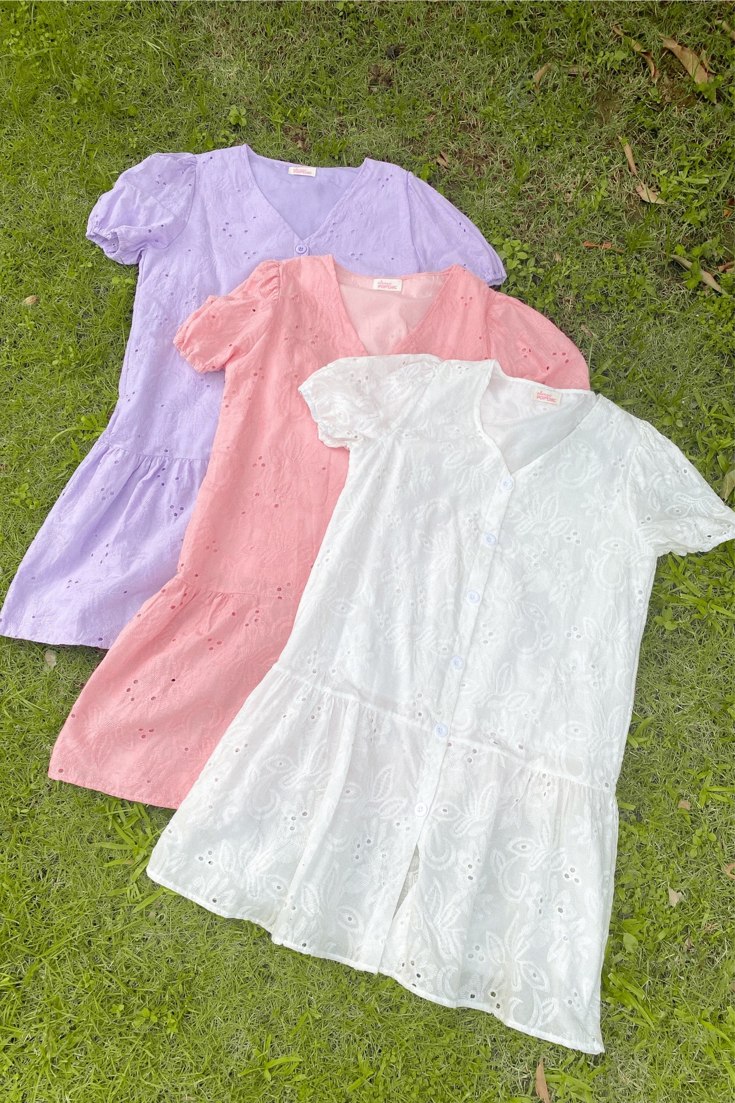 GRETA DRESS IN WHITE