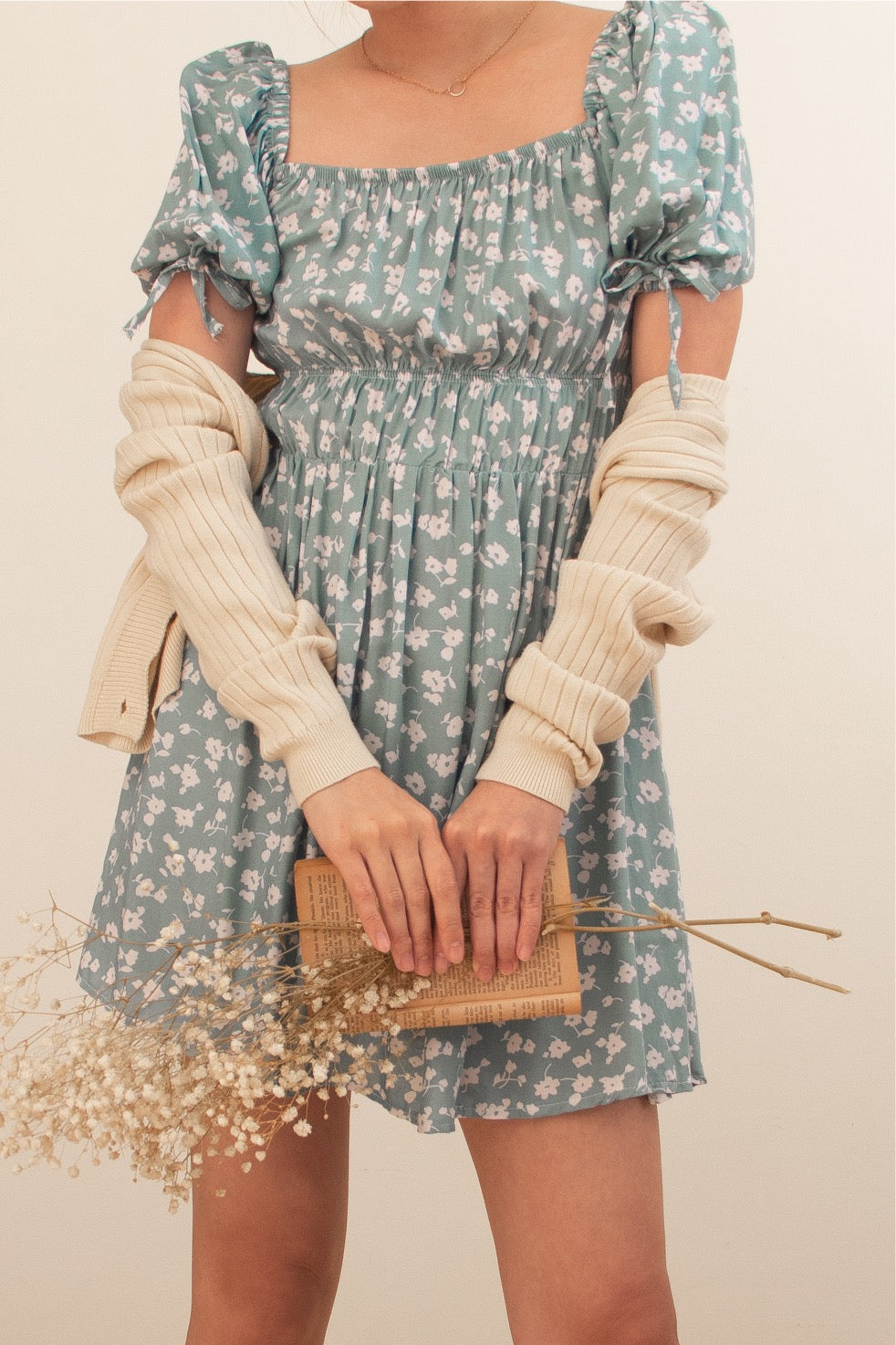 CLAIRE DRESS IN TEAL