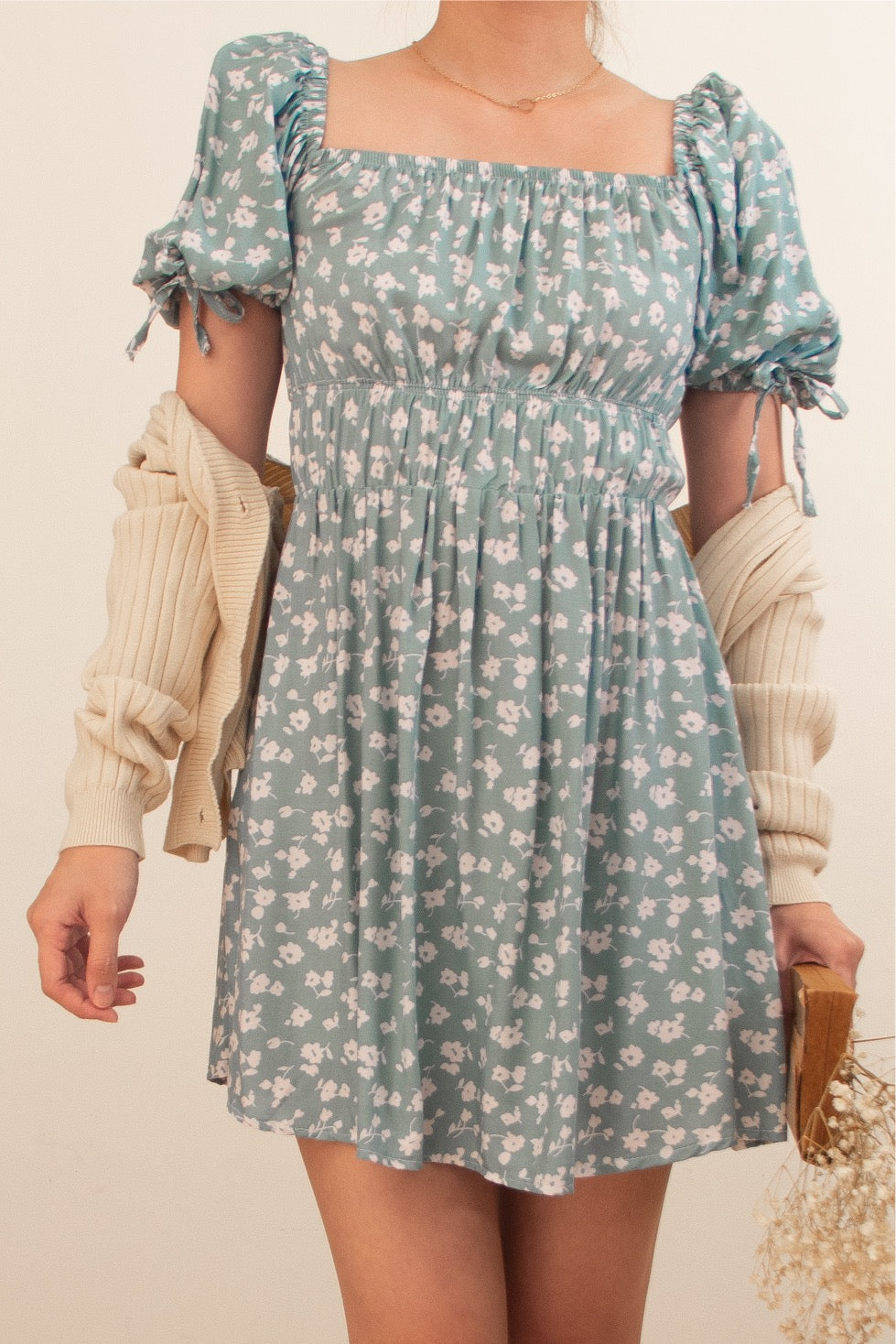 CLAIRE DRESS IN TEAL