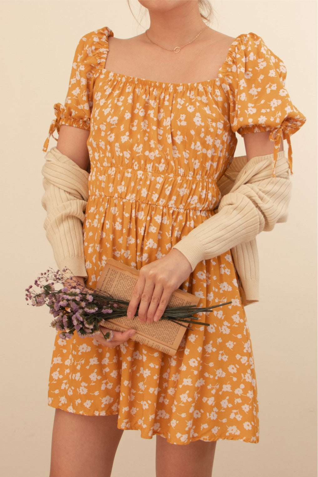 CLAIRE DRESS IN YELLOW