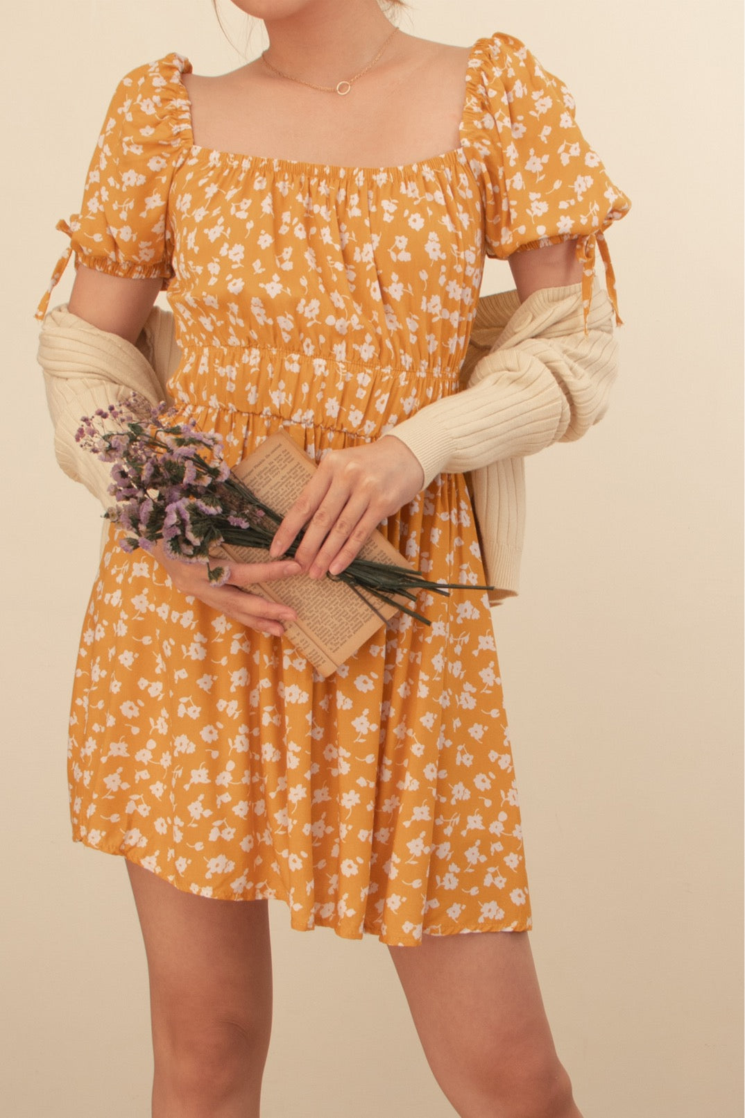 CLAIRE DRESS IN YELLOW