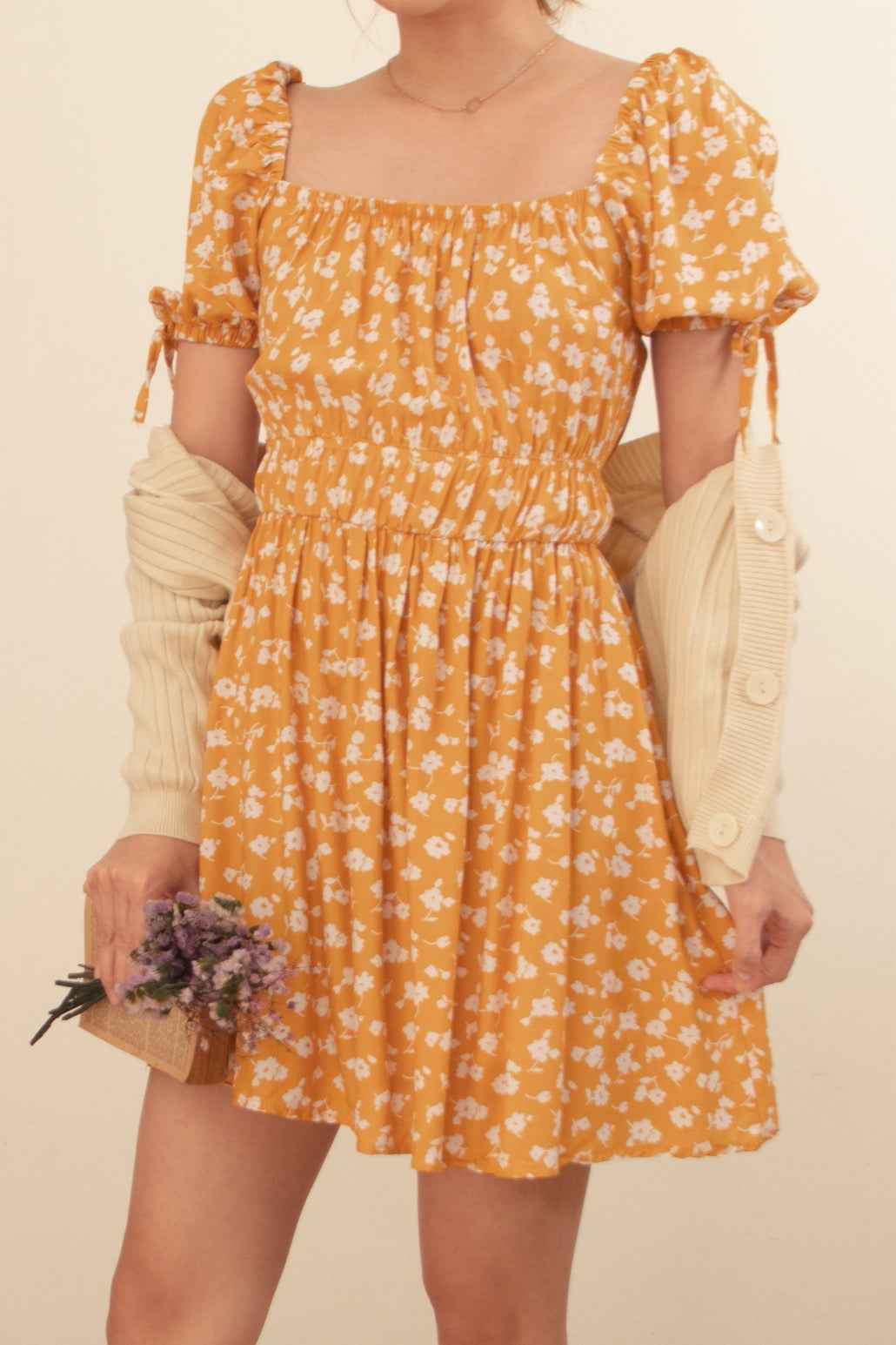 CLAIRE DRESS IN YELLOW