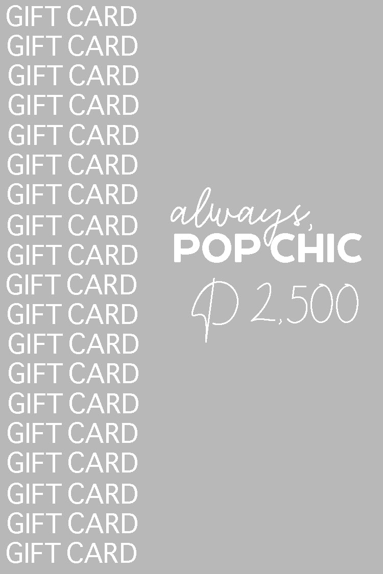 POP CHIC Gift Card