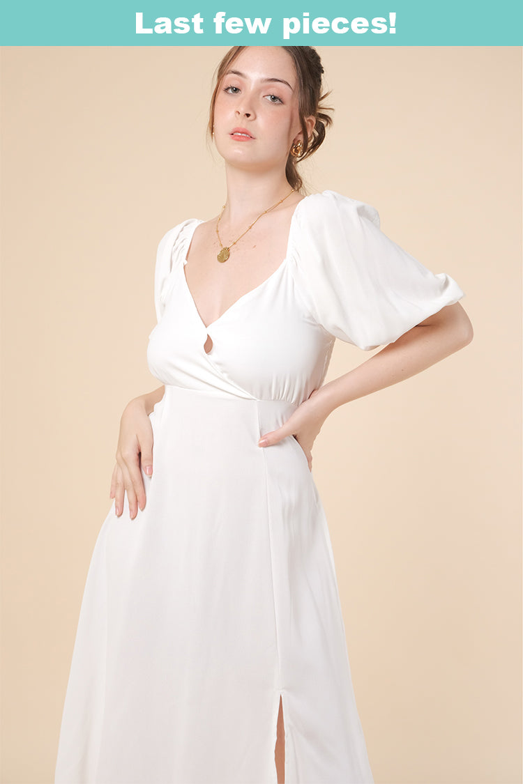 COLLINS DRESS IN WHITE