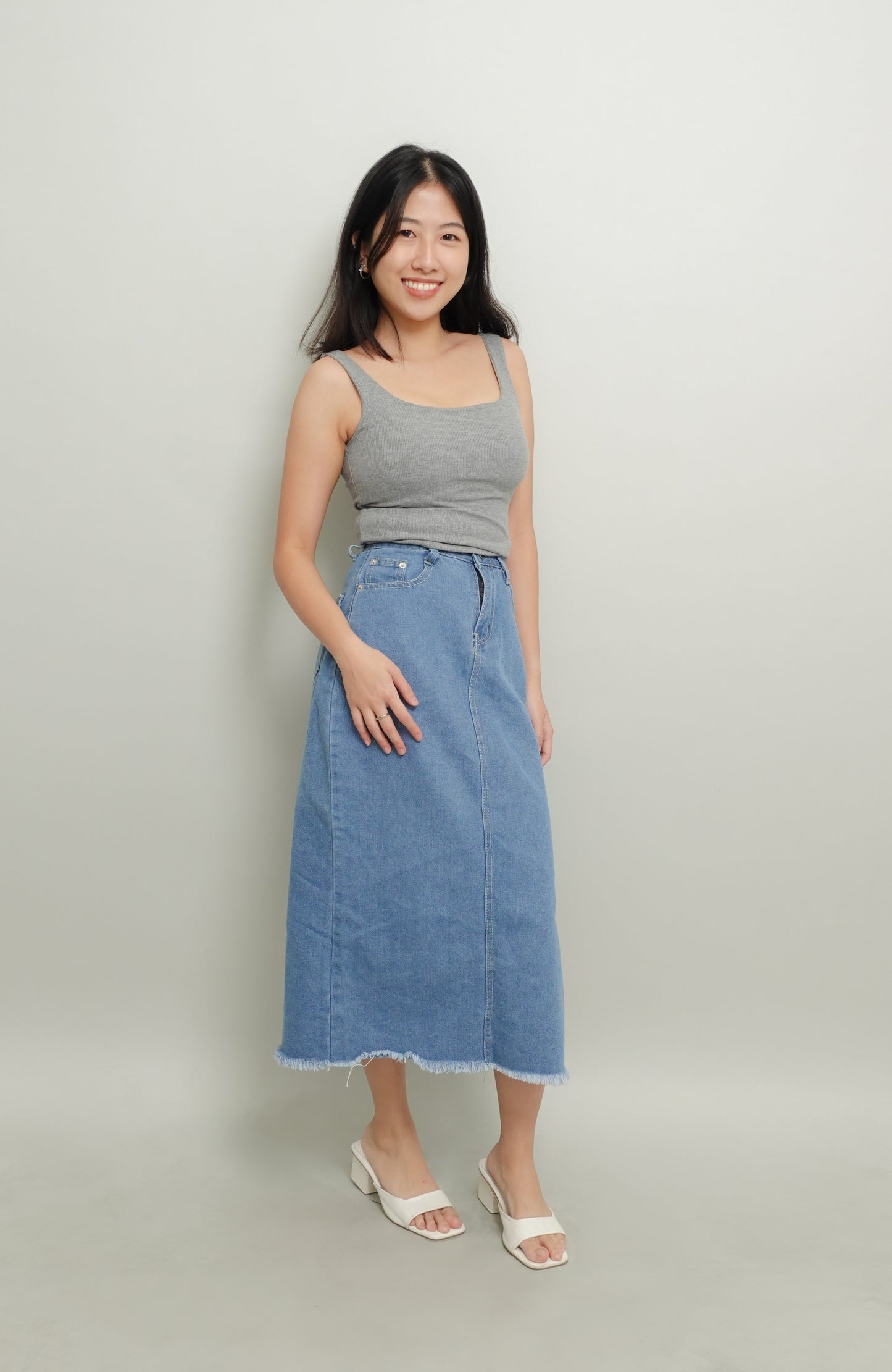 JESSICA DENIM SKIRT