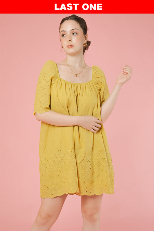 KYLE DRESS IN YELLOW