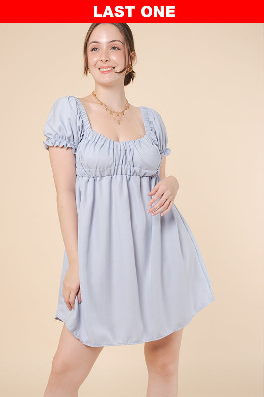 MAXINE DRESS IN BABY BLUE