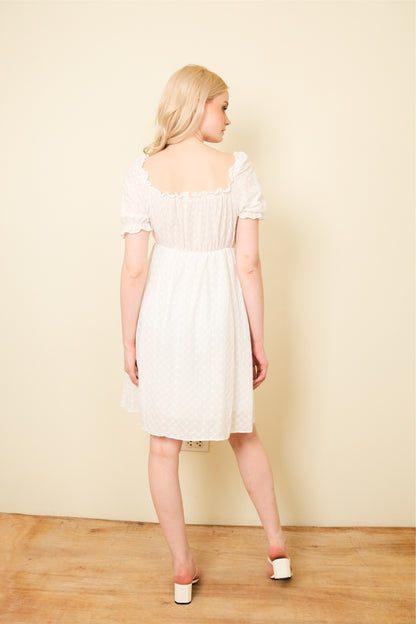 MONICA DRESS IN WHITE