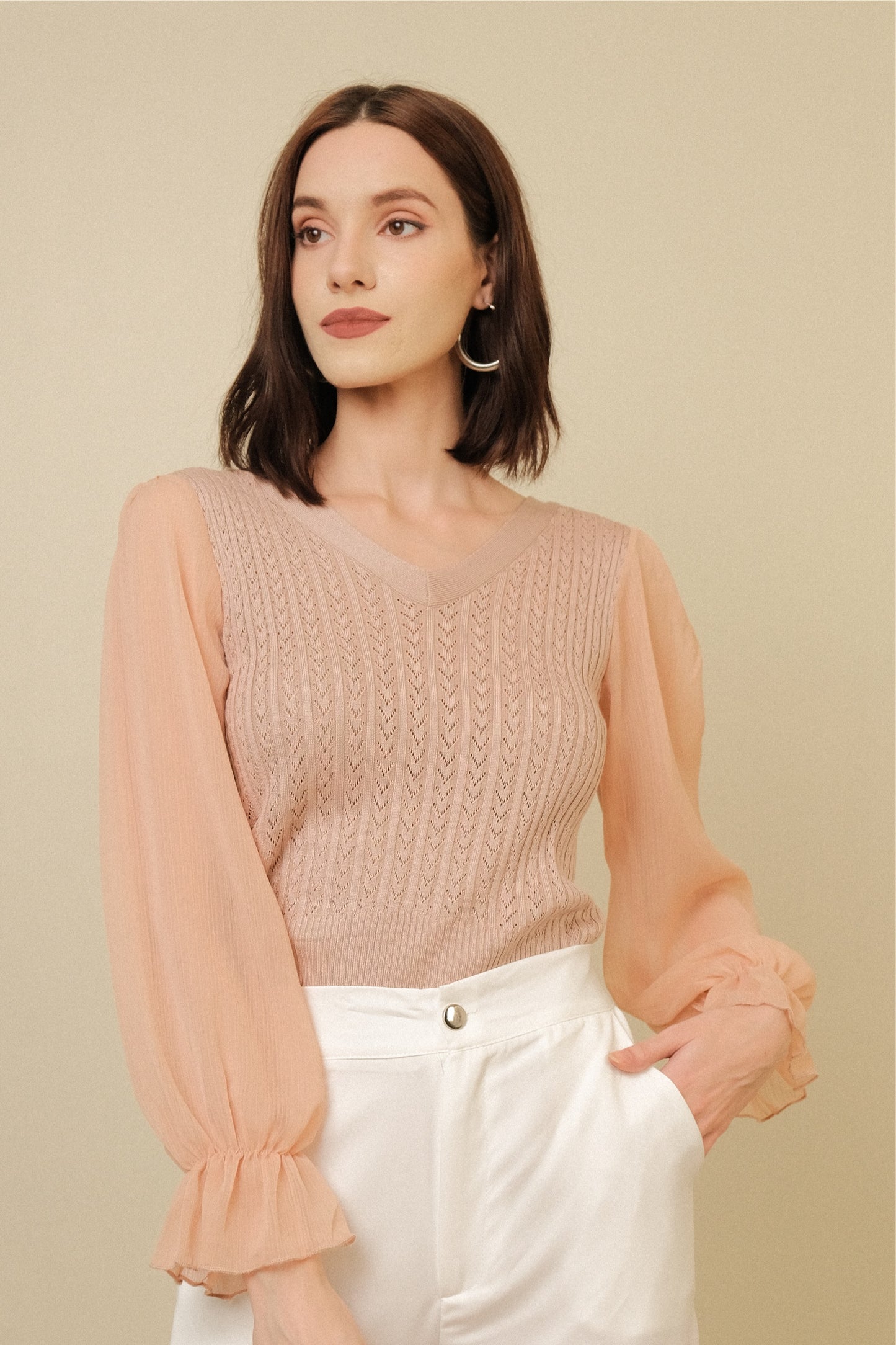 CURTIS TOP IN NUDE