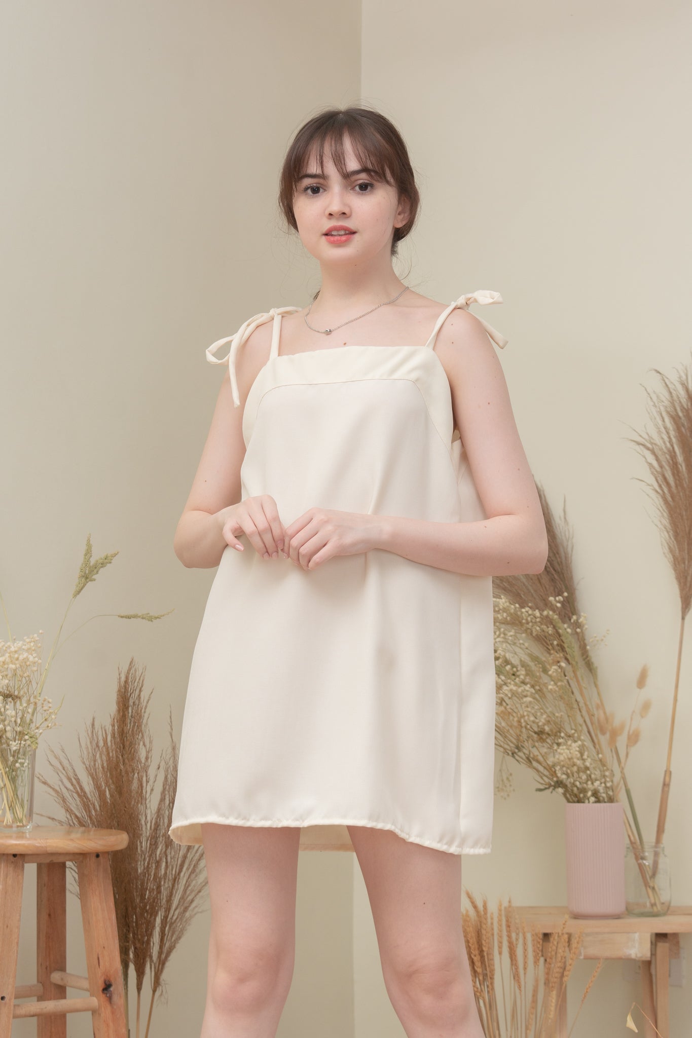 DAHLIA DRESS IN CREAM