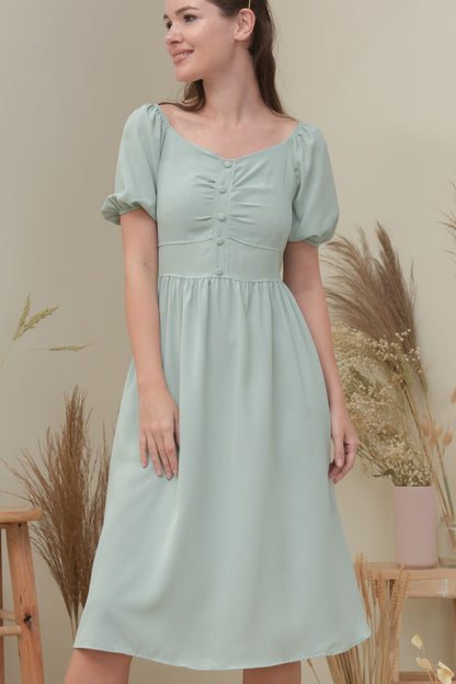 HAILEY DRESS IN TEAL