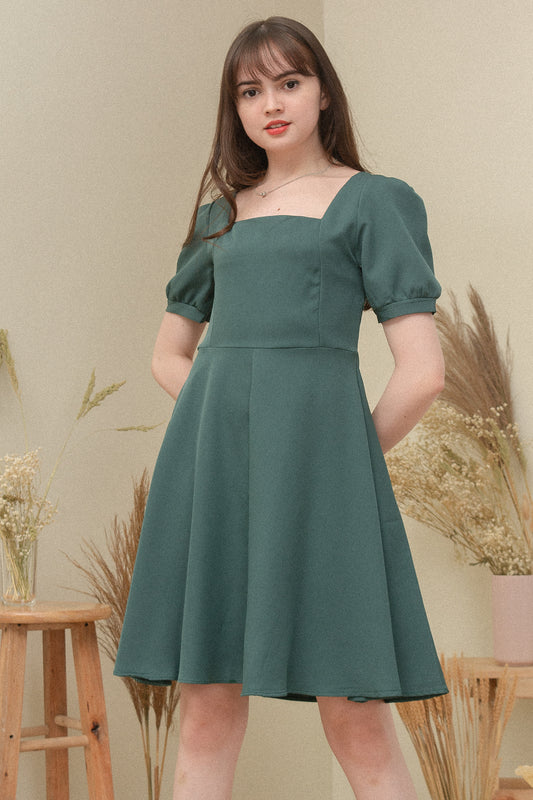 MINDY DRESS IN PINE