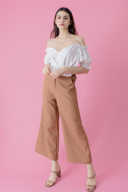 SUNNY PANTS IN TAWNY BROWN