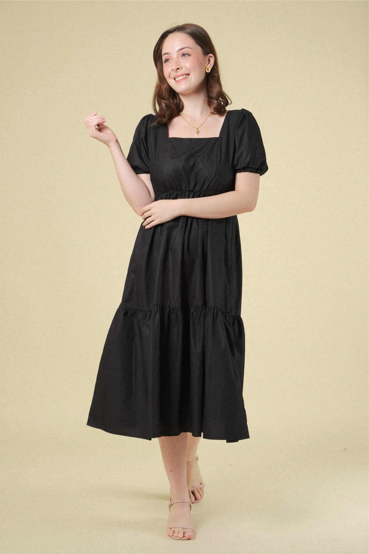 LUCILLE DRESS IN BLACK