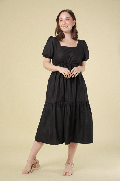 LUCILLE DRESS IN BLACK