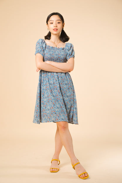 MATILDA DRESS IN BLUE