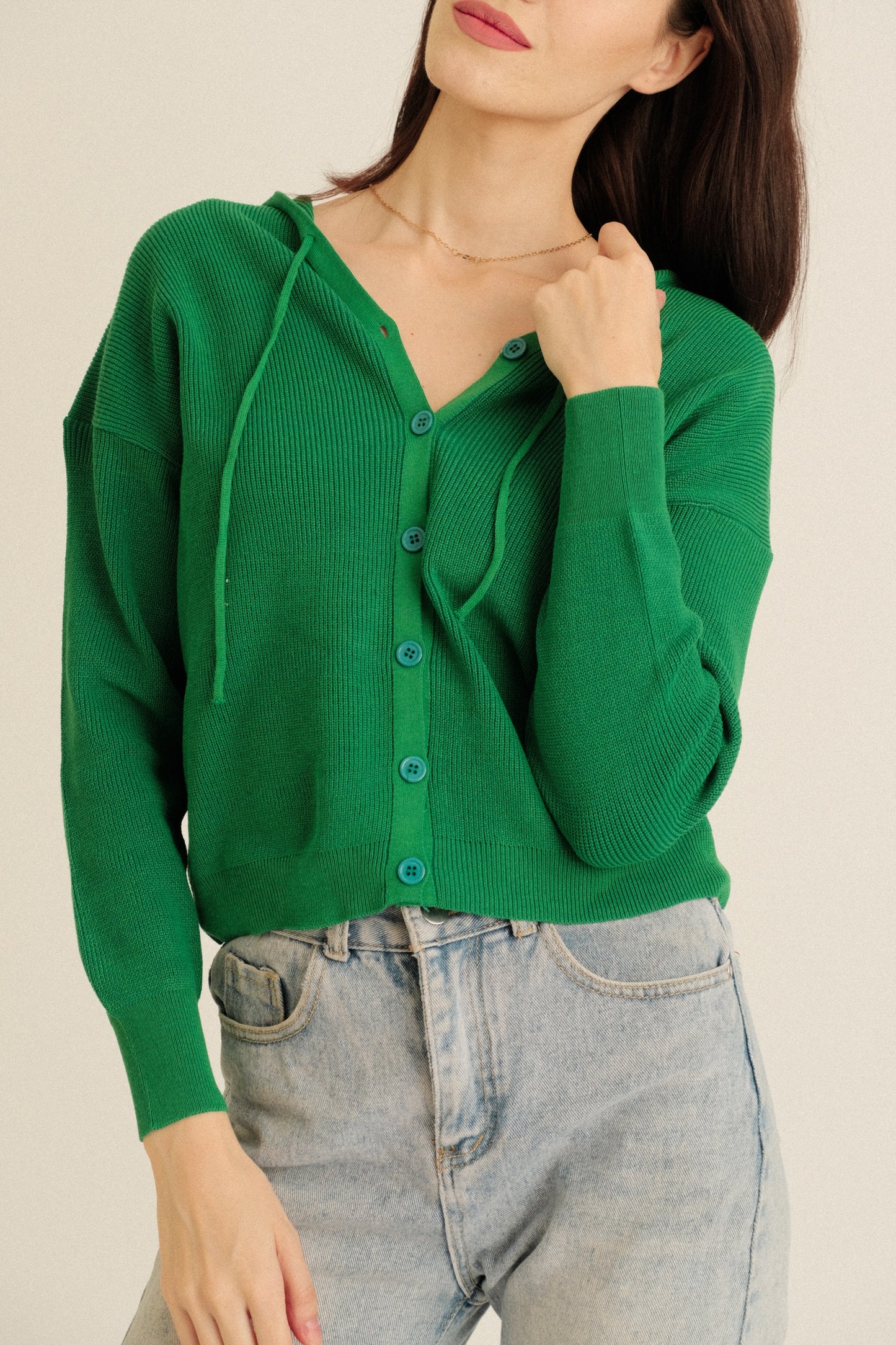 HANS SWEATER IN GREEN