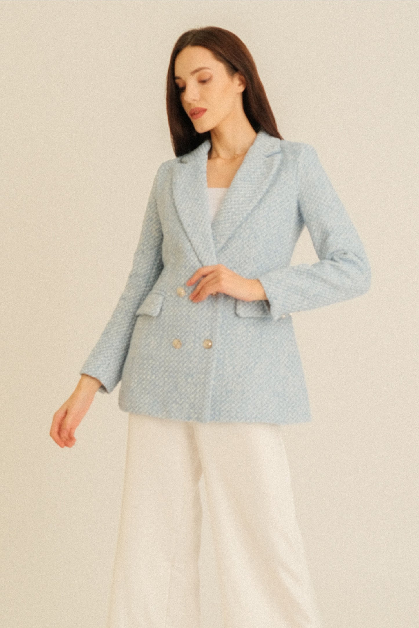 MELODY BLAZER IN BLUE