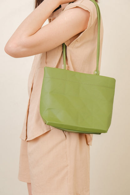 ALL MINE SHOULDER BAG IN GREEN TEA