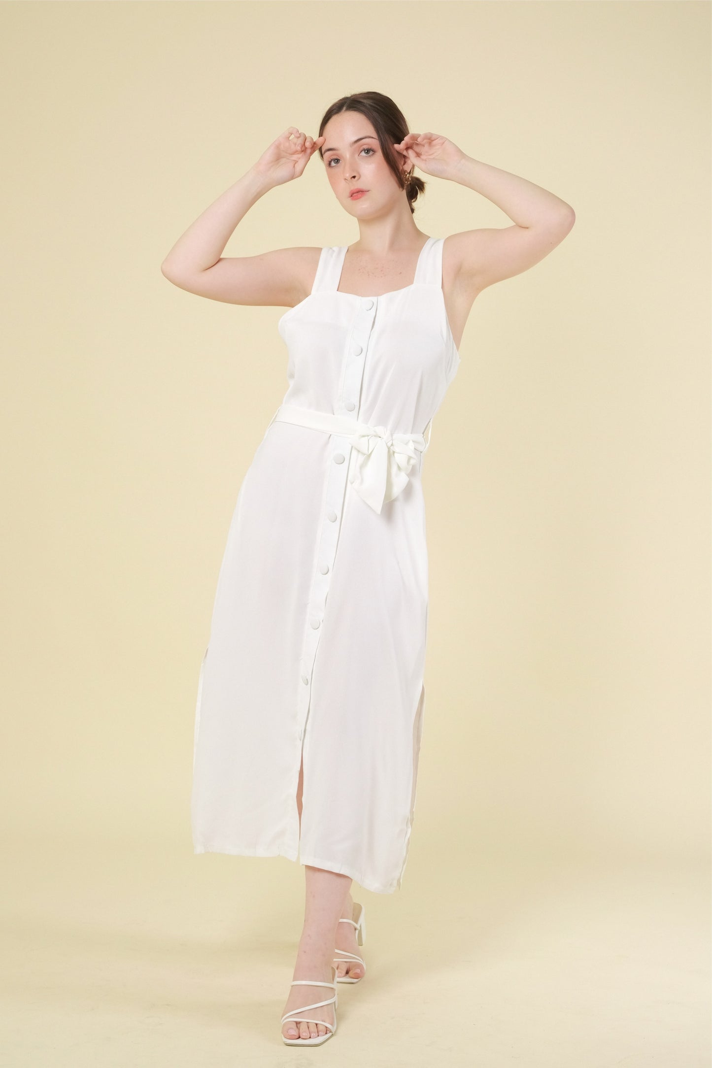 CORA DRESS IN WHITE