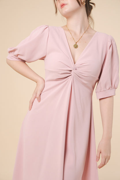 CHARLOTTE DRESS IN BLUSH PINK