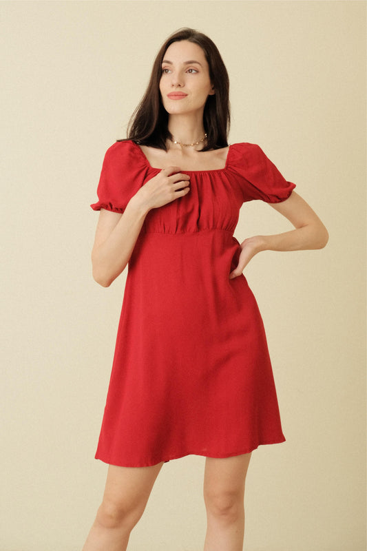 LISA DRESS IN RED