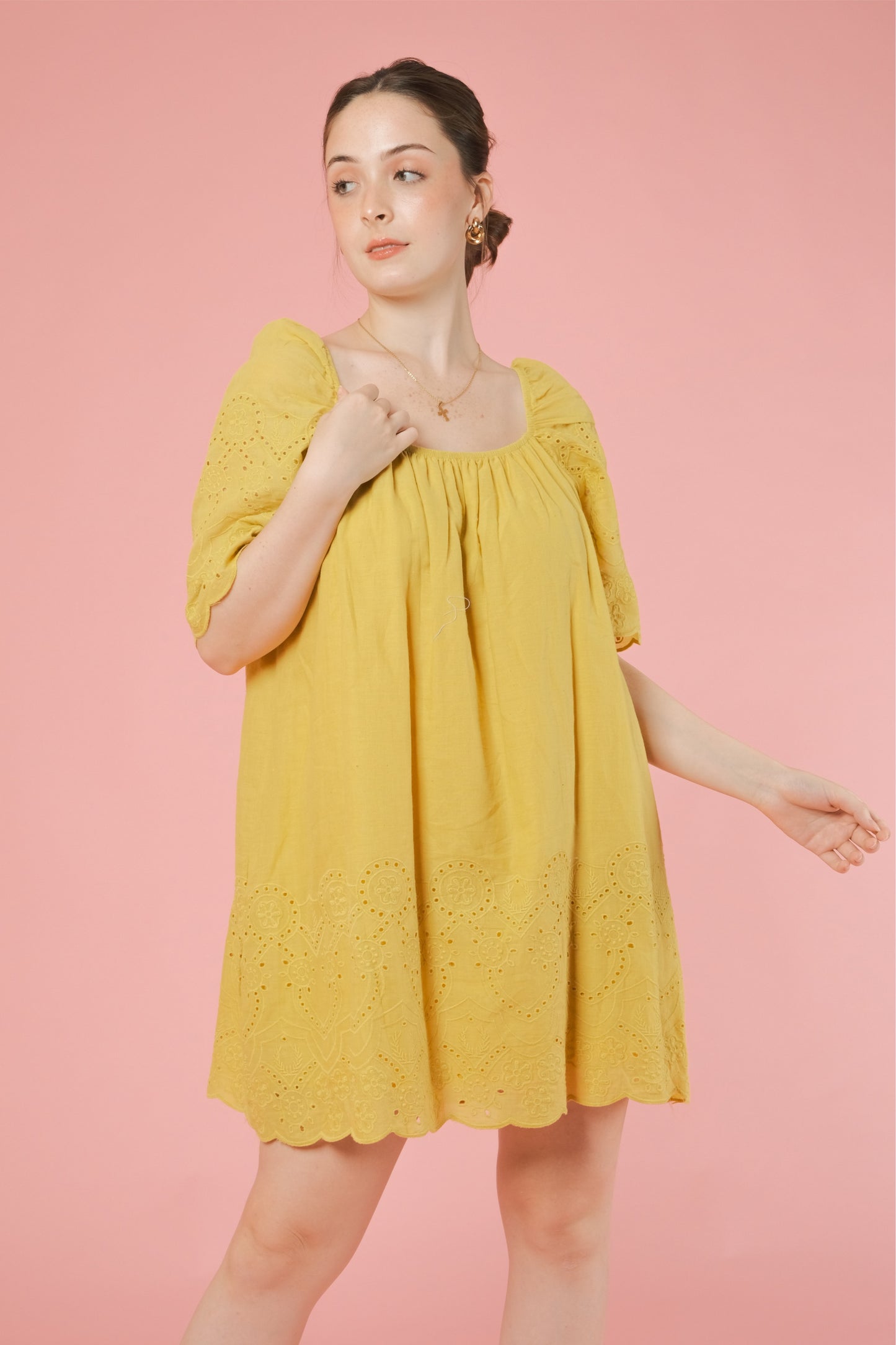 KYLE DRESS IN YELLOW