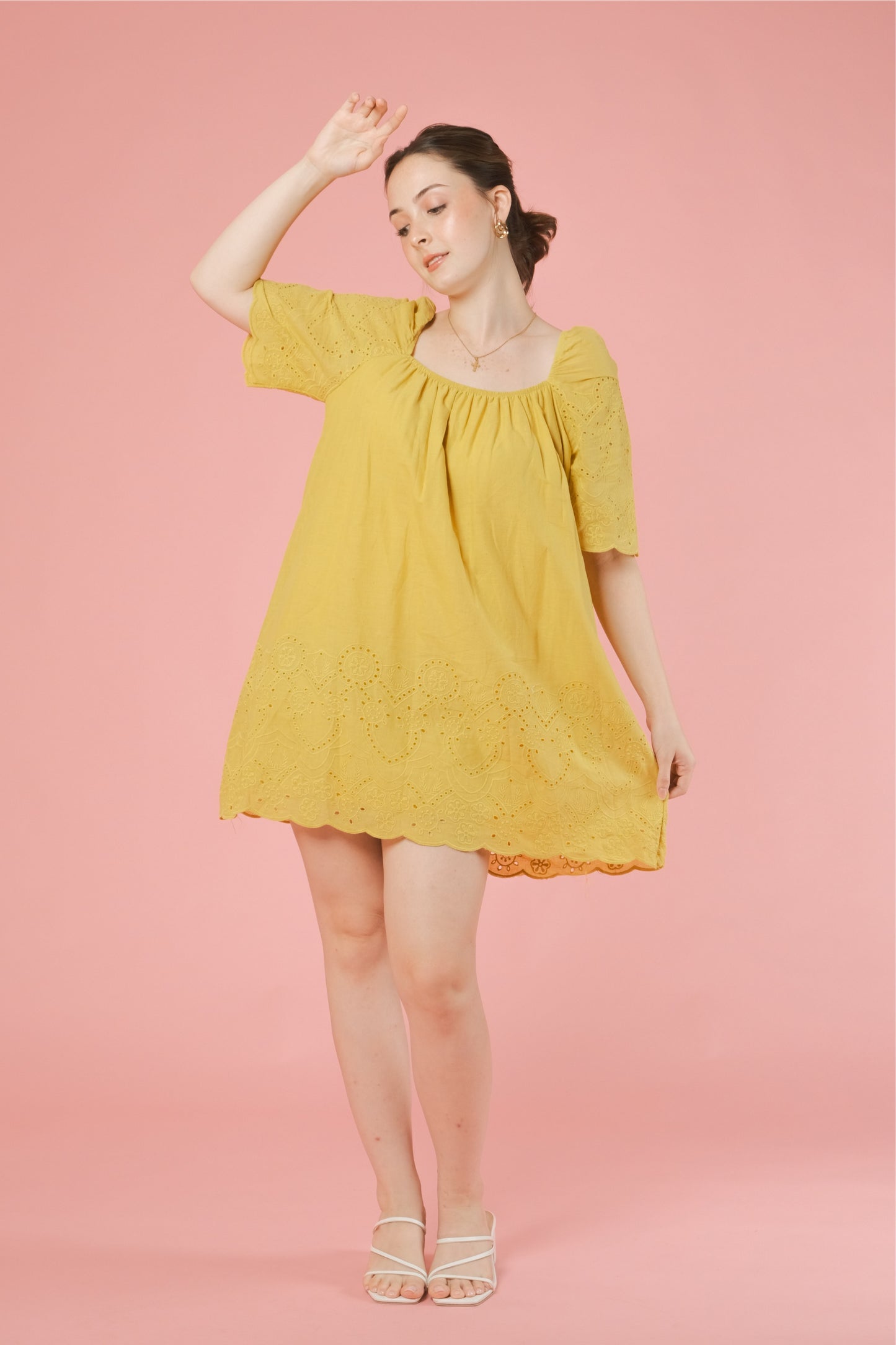 KYLE DRESS IN YELLOW