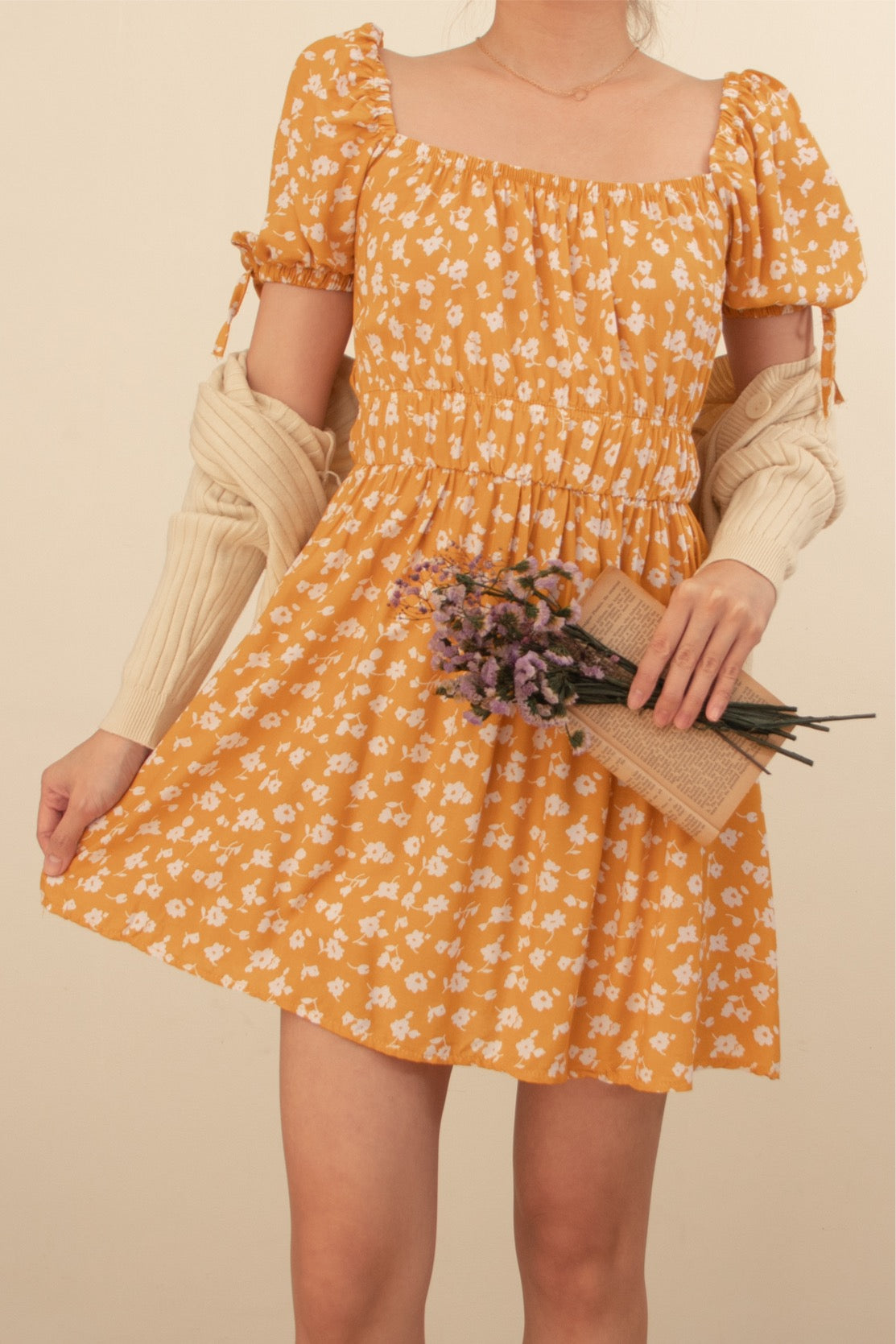CLAIRE DRESS IN YELLOW